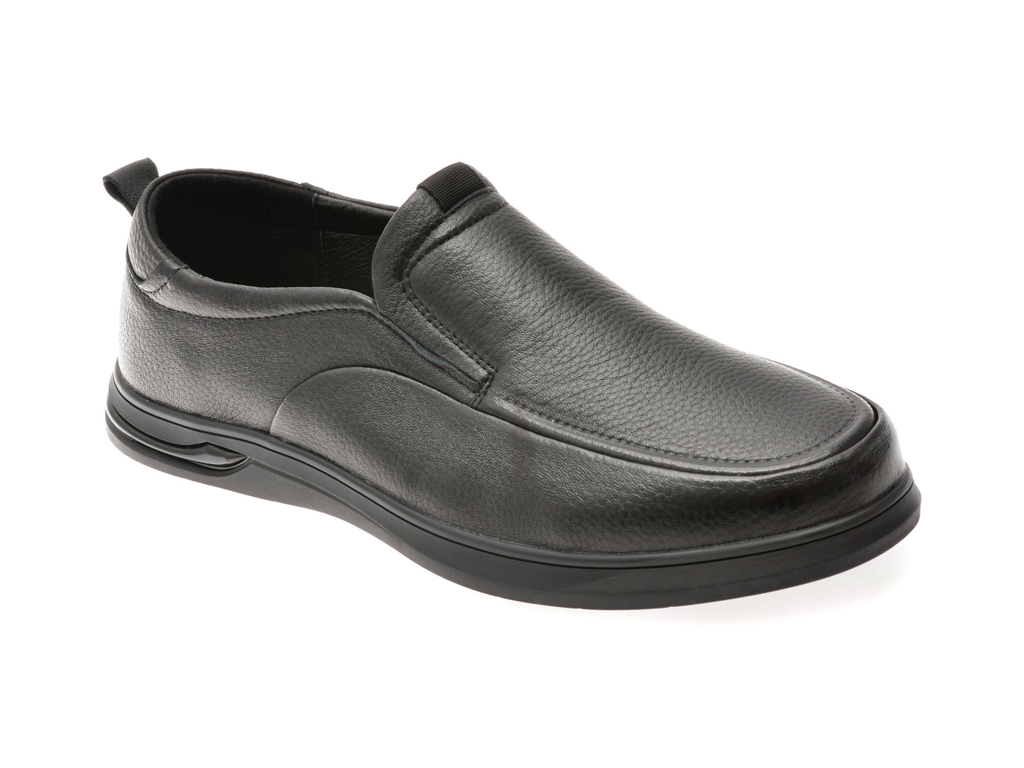 Mocasini GRYXX negri, S5007, din piele naturala