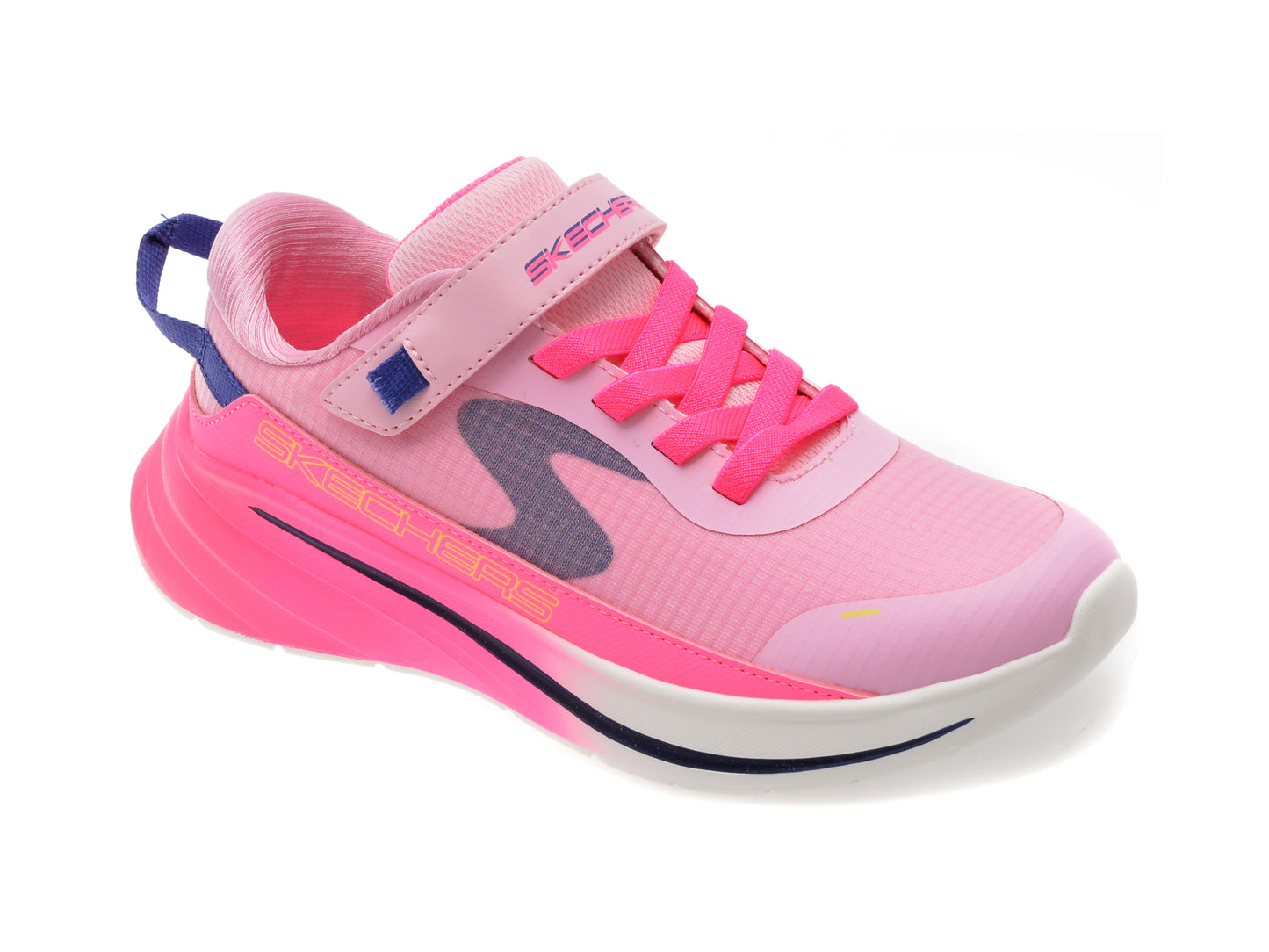 Pantofi sport SKECHERS roz, WAVE 92, din material textil