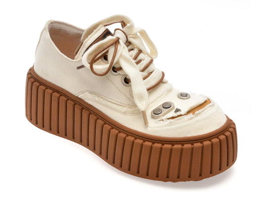 Pantofi sport GRYXX albi, 240013, din material textil