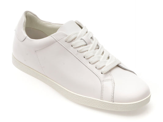 Pantofi sport GRYXX albi, 1355G11, din piele naturala