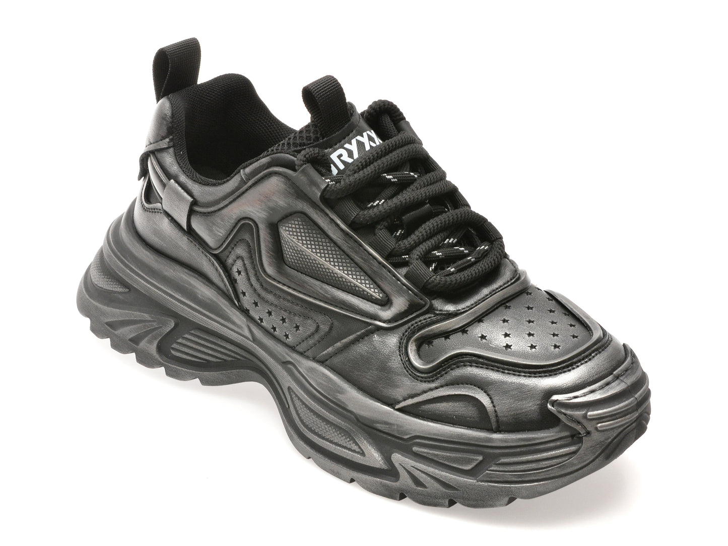 Pantofi sport GRYXX negri, 69027, din piele naturala