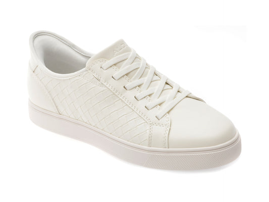 Pantofi sport ALDO albi, EASYIN 100, din piele ecologica