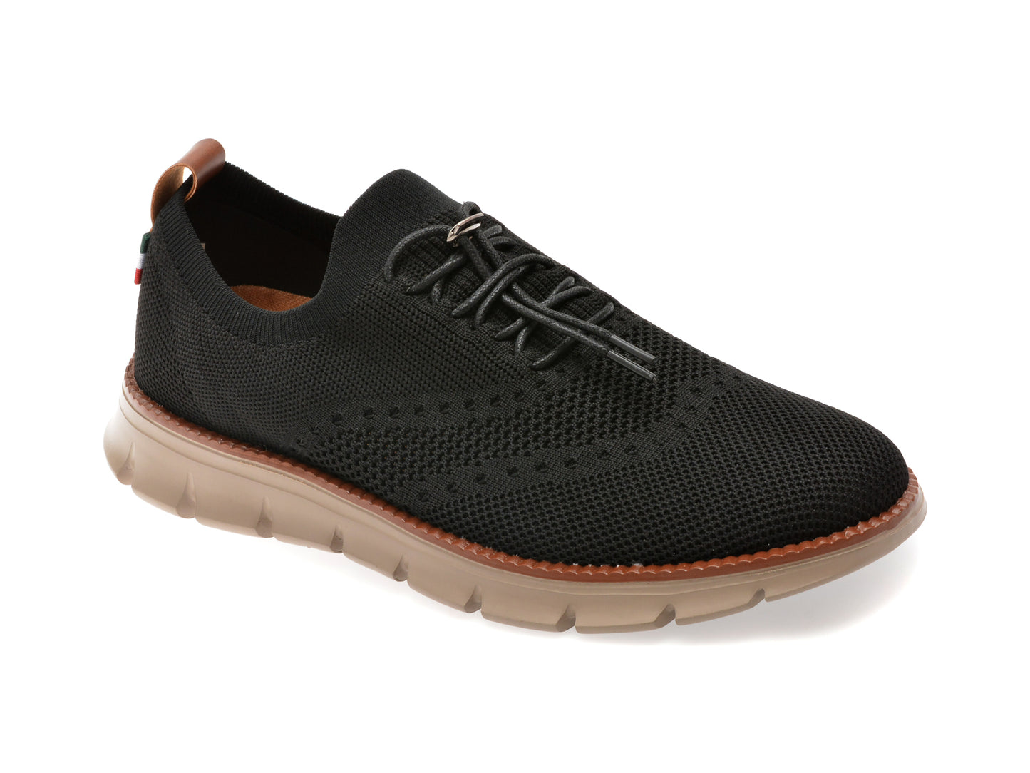 Pantofi GRYXX negri, 70163, din material textil