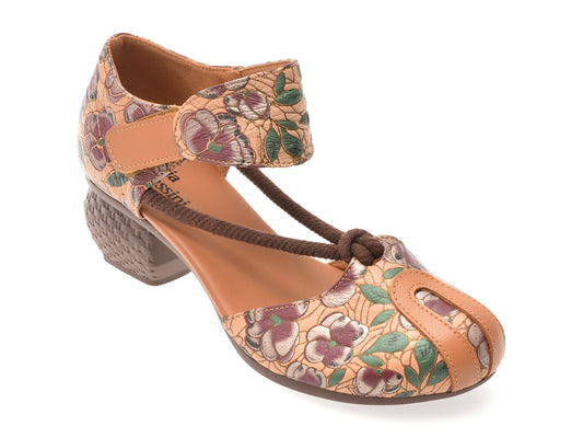 Pantofi FLAVIA PASSINI maro, 8085, din piele naturala