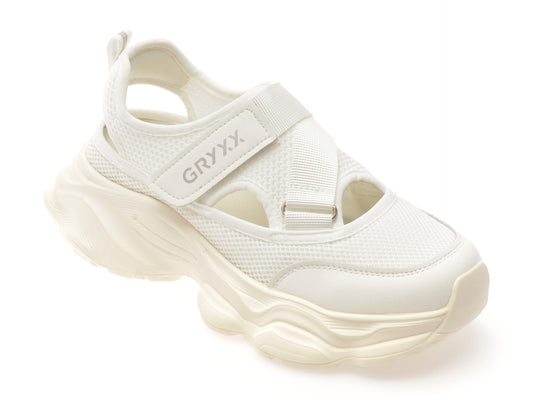 Pantofi sport GRYXX albi, 537, din material textil