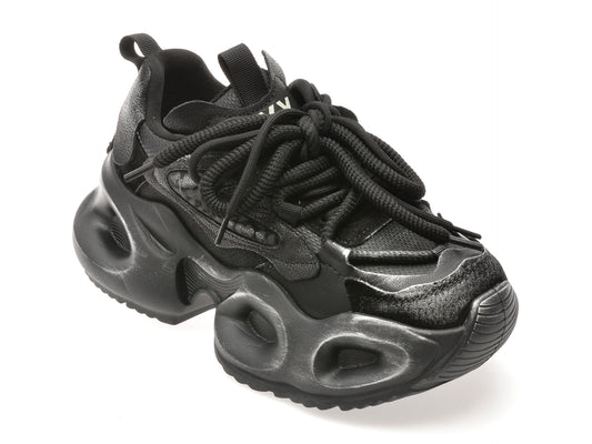 Pantofi sport GRYXX negri, 30372, din material textil