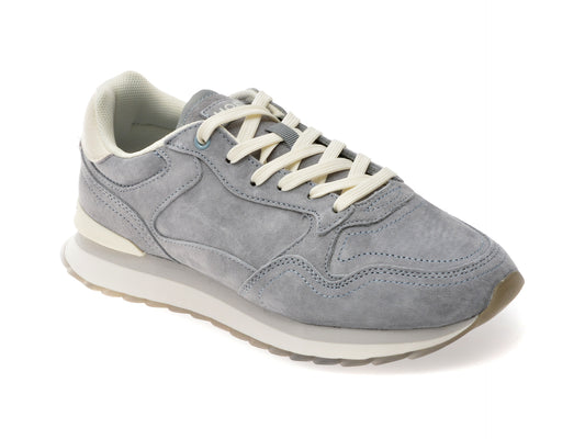 Pantofi sport HOFF albastri, MANCORA, din piele intoarsa