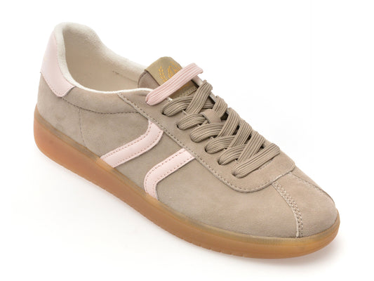 Pantofi sport ALDO verzi, CHICSNEAKER 340, din piele intoarsa