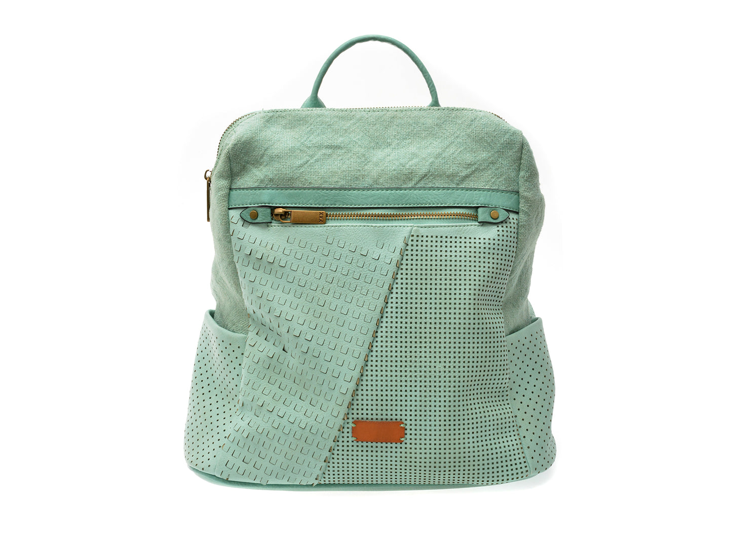 Rucsac GRYXX verde, 1593, din piele ecologica