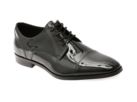 Pantofi eleganti ALDO negri, CALLAHAN 009, din piele naturala lacuita