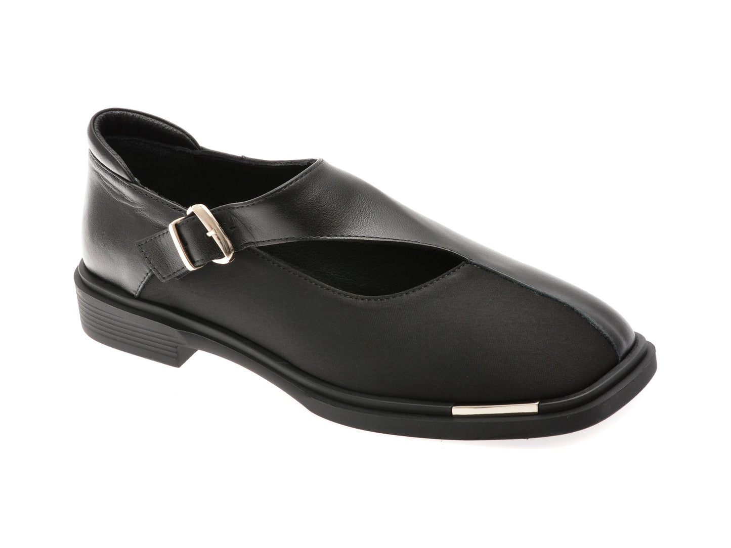 Pantofi EPICA negri, 394996, din material textil