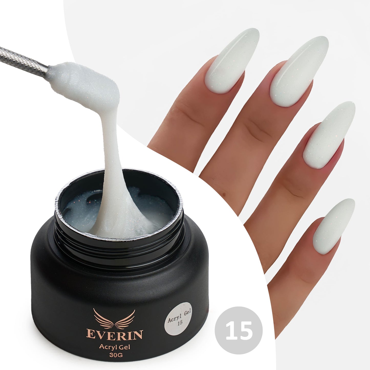 Acryl Gel Everin 30Gr- Shimmer 15 - Everin
