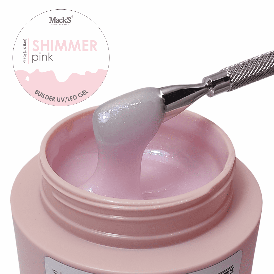 Gel Constructie Shimmer Pink 50Ml Macks - Shp50-Mks