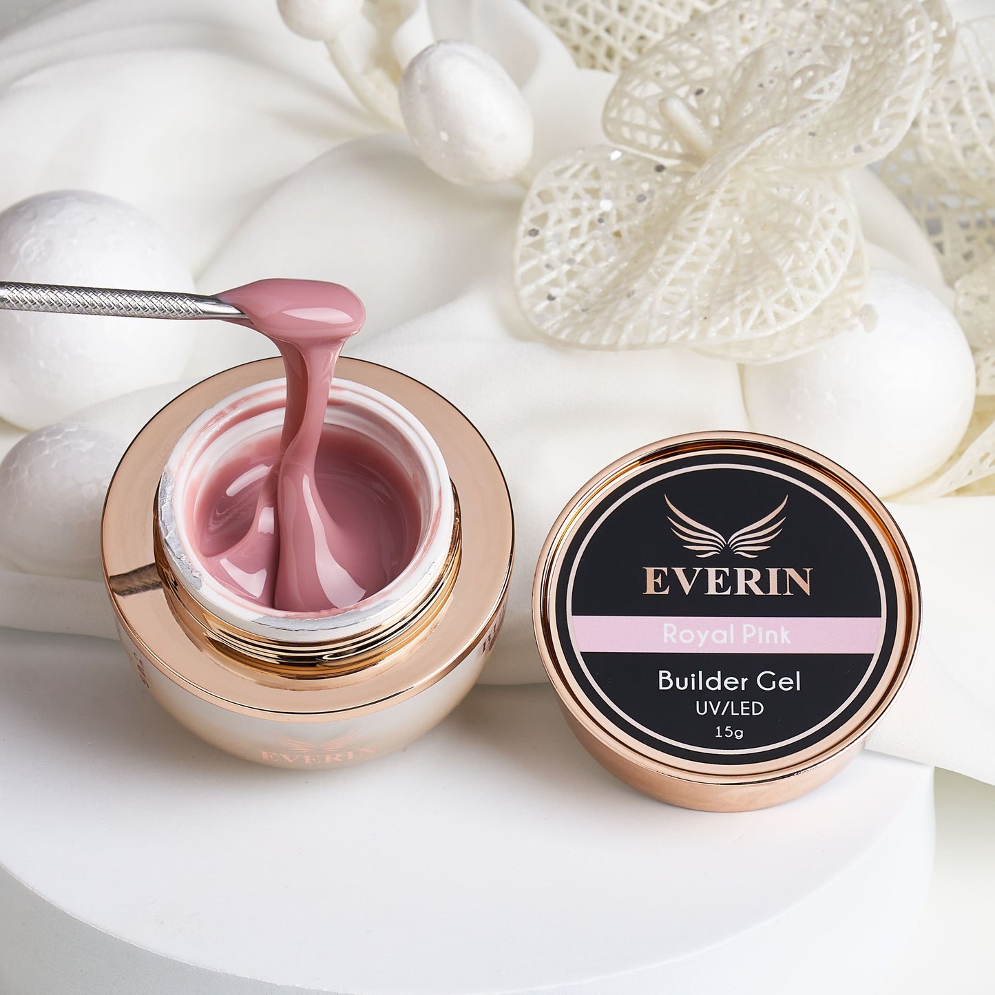 Gel Constructie Everin Autonivelant 15Gr- Self Leveling- Royal Pink - Everin