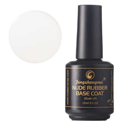 Nude Rubber Base Coat Fsm- Nr.15 Alb Laptos - Jhj-343Ts-15