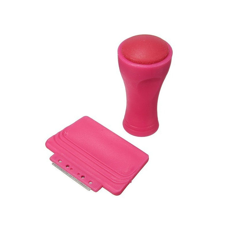 Stampila Si Racleta Pink - P32