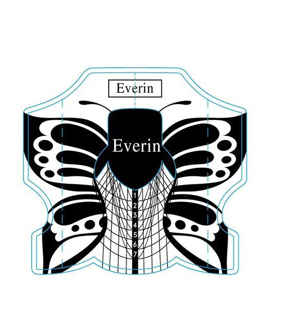 Sabloane Unghii Profesionale Everin Rola 500Buc. U14 - Everin