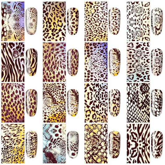 Set 16 Folii De Transfer 20X4Cm. Ft-16Pr - Ft-16Pr