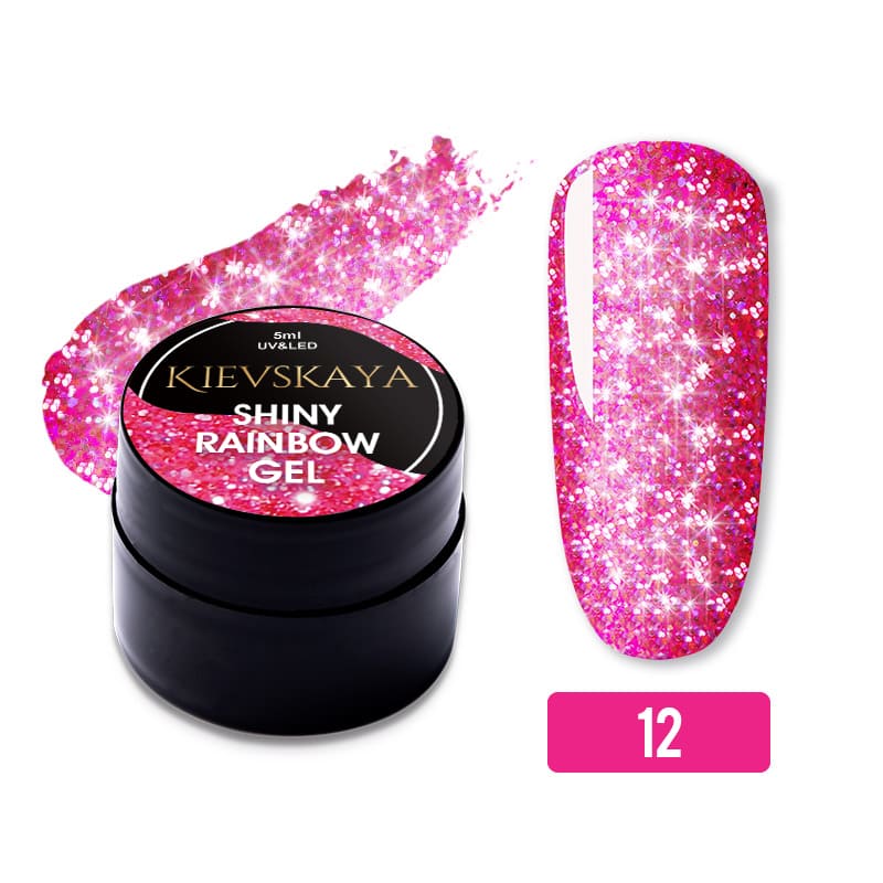 Shiny Rainbow Color Gel Kievskaya- 12 - Everin