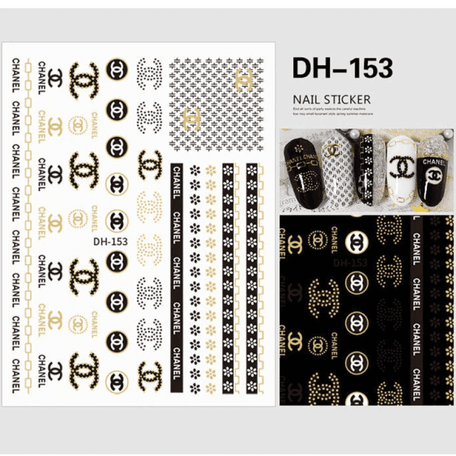 Sticker Decor Unghii Dh-153 - Dh-153