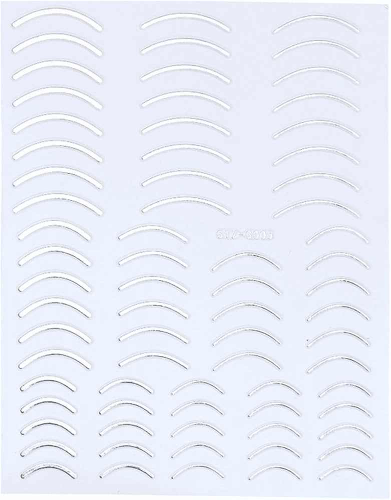 Sticker Decor Unghii G005 Silver - Everin