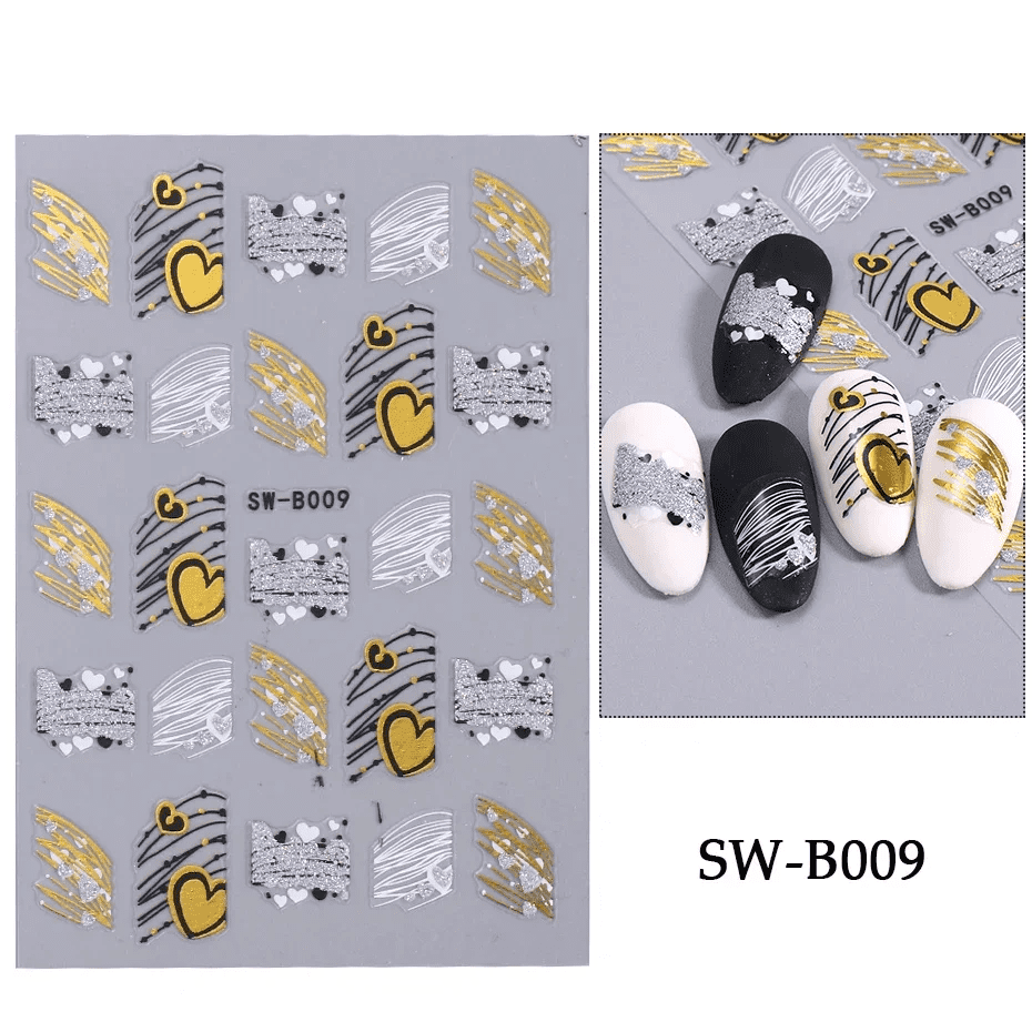 Sticker Decor Unghii Sw-B009 - Sw-B004 - Everin