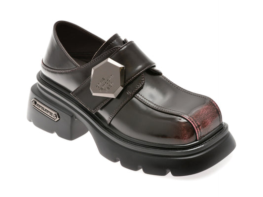 Pantofi GRYXX negri, 871, din piele naturala