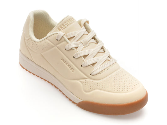 Pantofi sport SKECHERS bej, ZINGER, din piele ecologica