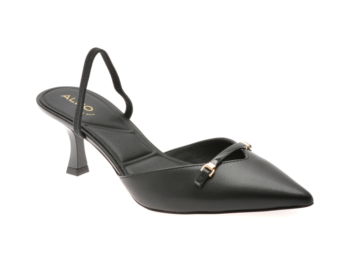 Pantofi eleganti ALDO negri, NAILAH 001, din piele ecologica
