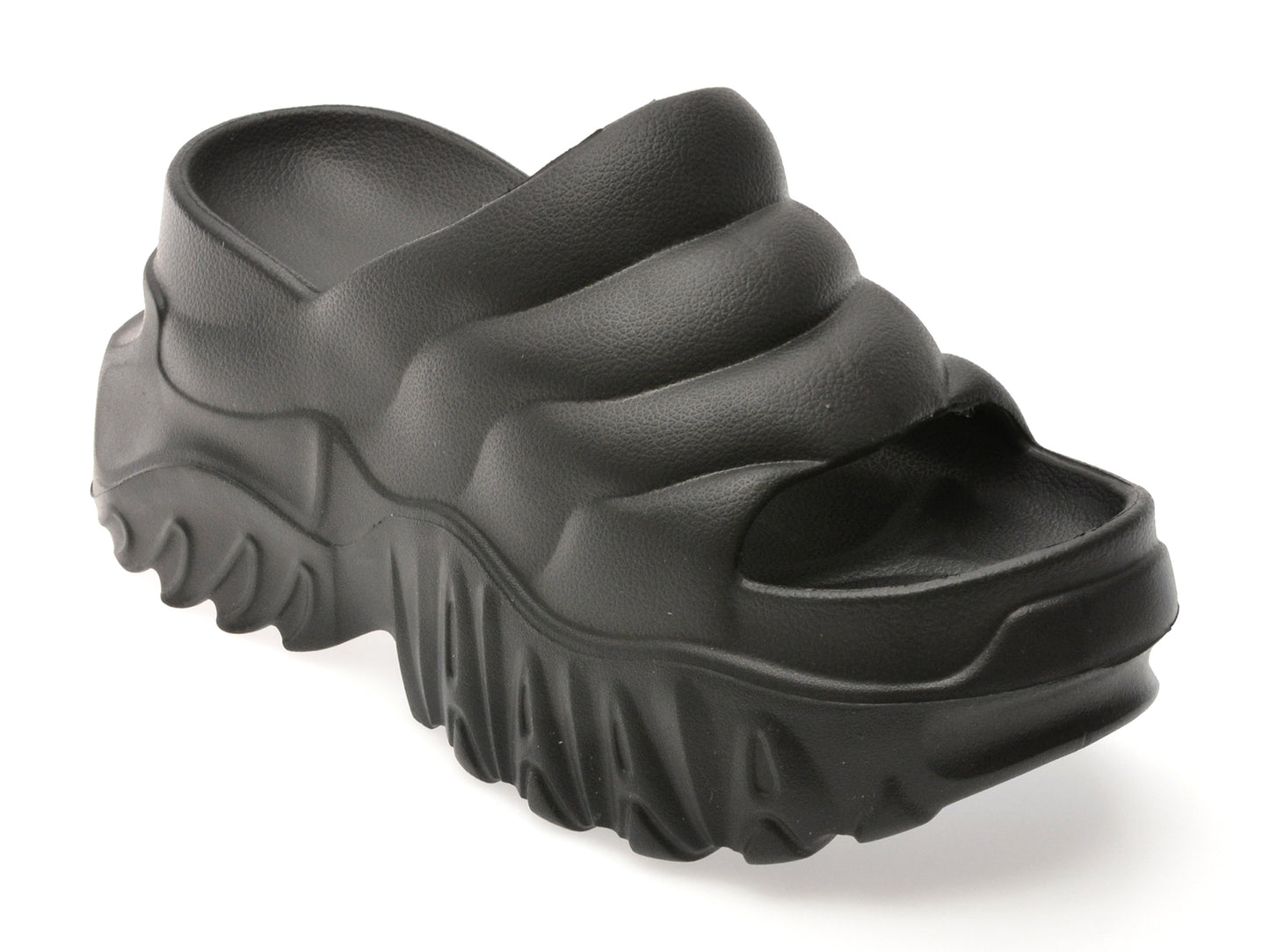 Papuci GRYXX negri, E246, din pvc