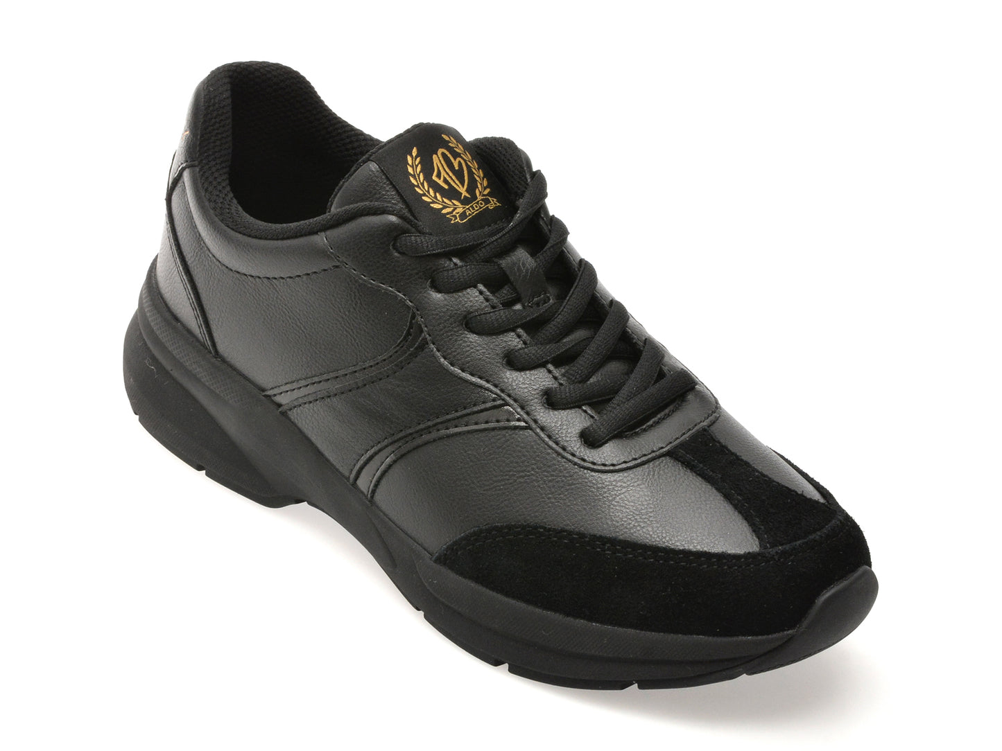 Pantofi sport ALDO negri, CLUBCHIC 001, din piele ecologica