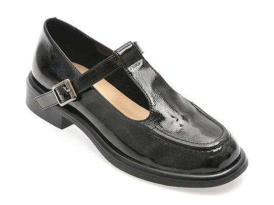 Pantofi FLAVIA PASSINI negri, 1529, din piele naturala lacuita