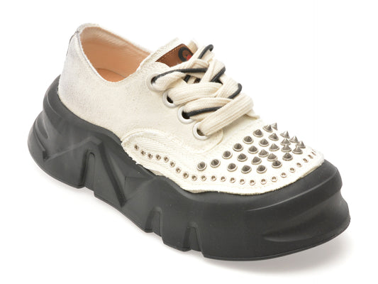 Pantofi sport GRYXX albi, 240006, din material textil