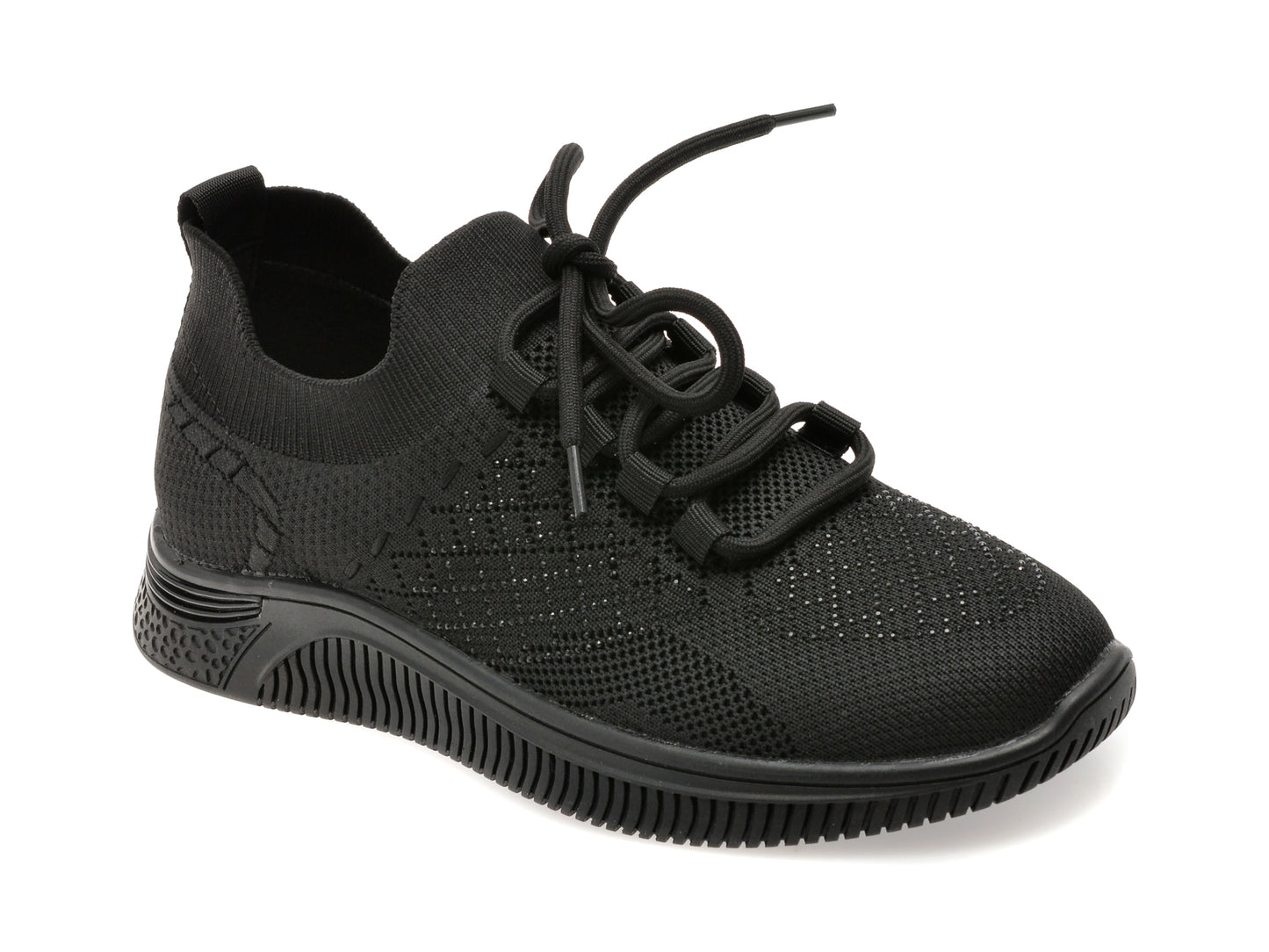 Pantofi sport FLAVIA PASSINI negri, 1006, din material textil