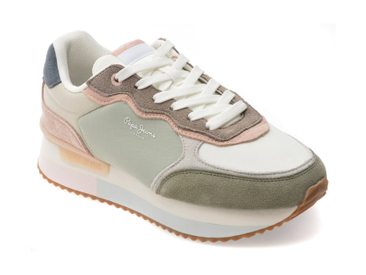 Pantofi sport PEPE JEANS multicolor, LS60034, din material textil