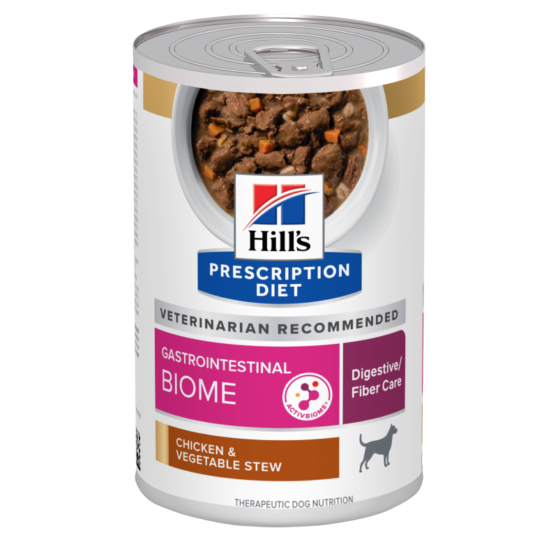 Hill's Prescription Diet Canine GI Biome Chicken & Vegetables Stew, 354 g