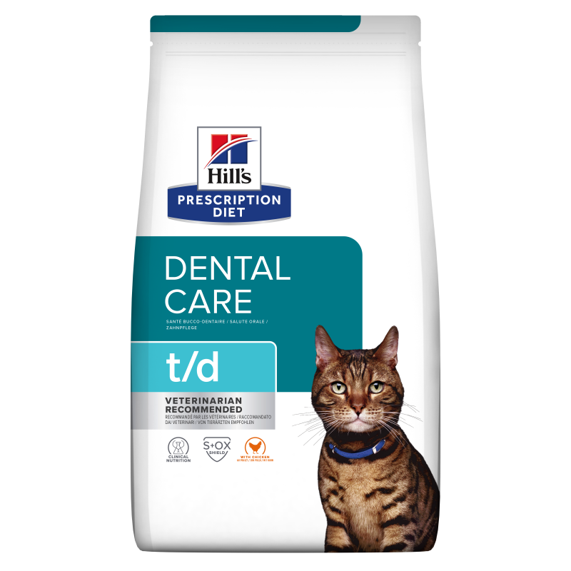 Hill's Prescription Diet Feline t/d, 3 kg