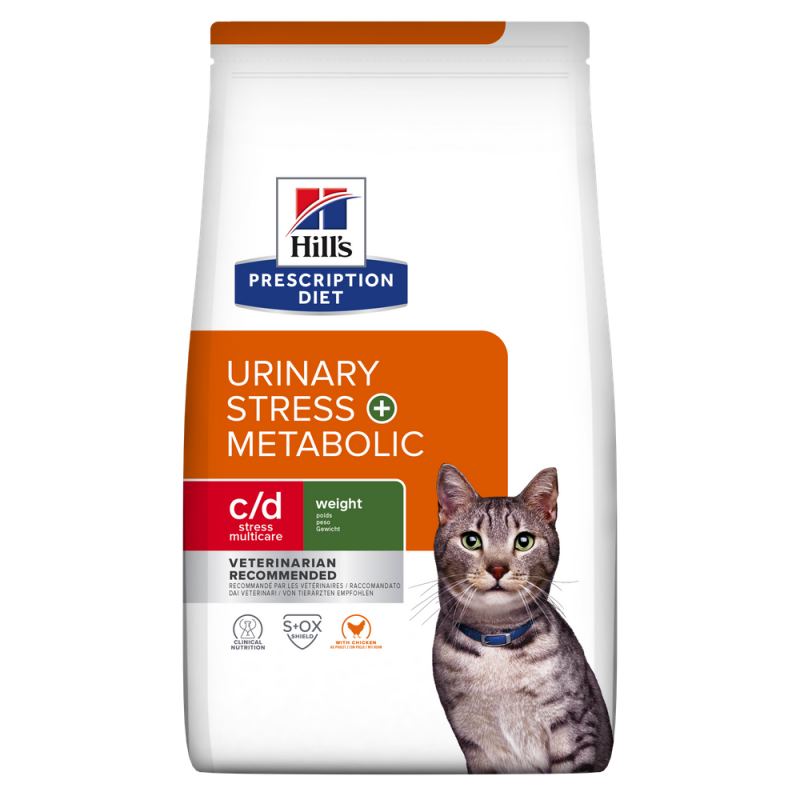 Hill's Prescription Diet Feline C/D Stress plus Metabolic, 1.5 kg