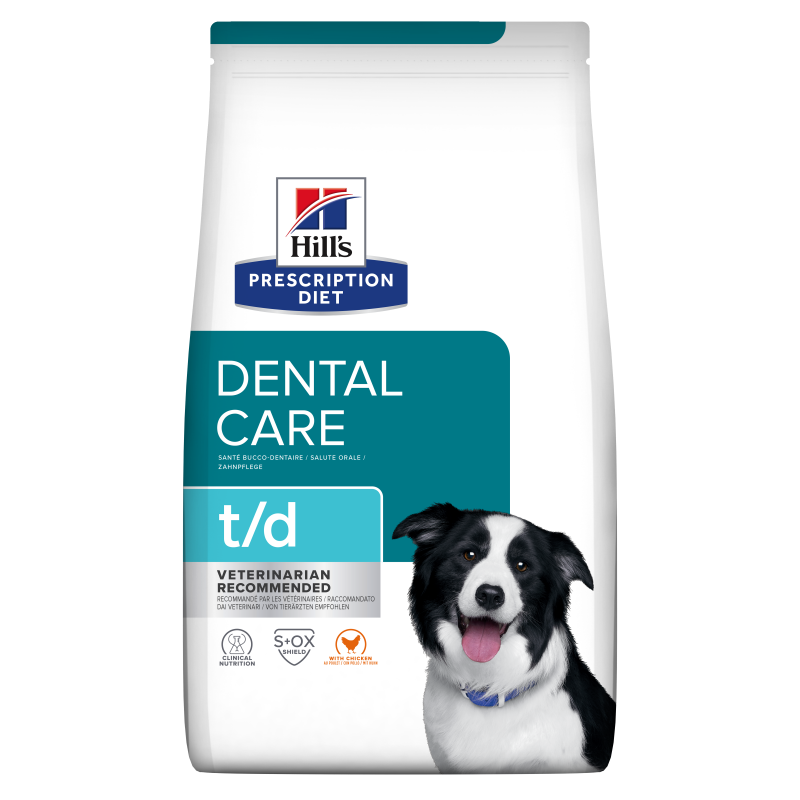 Hill's Prescription Diet Canine t/d Dental Care, 4 kg