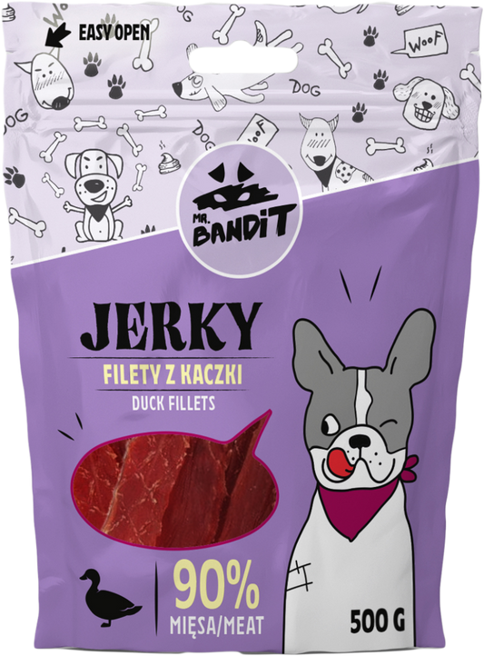 Mr. Bandit Jerky, Rata, 500 g