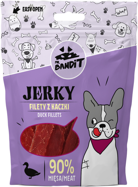 Mr. Bandit Jerky, Rata, 80 g