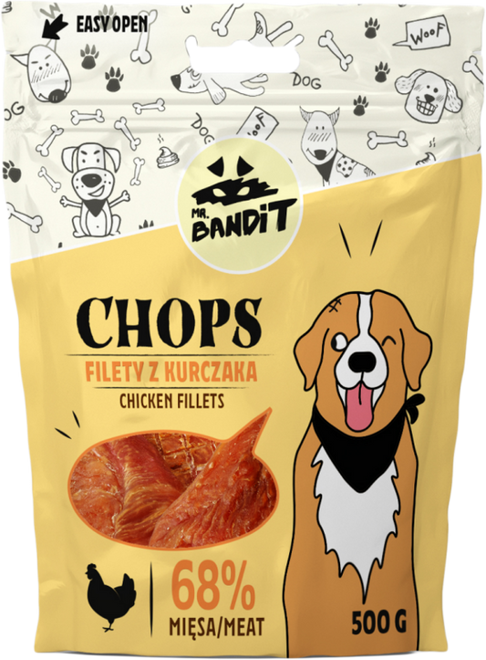 Mr. Bandit Chops, Pui, 500 g