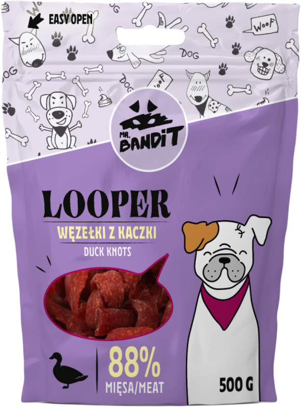 Mr. Bandit Looper, Rata, 500 g