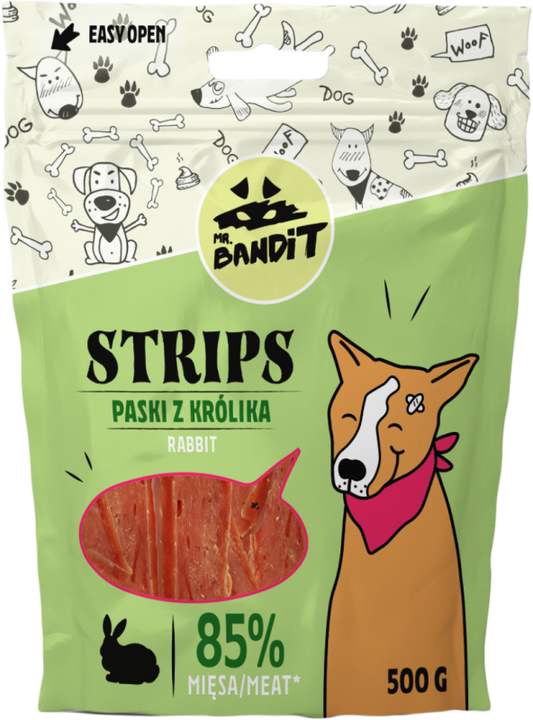 Mr. Bandit Strips, Iepure, 500 g