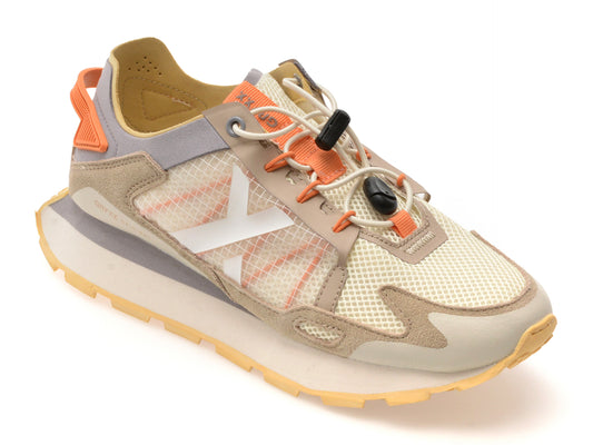 Pantofi sport GRYXX albi, 40049W, din material texil