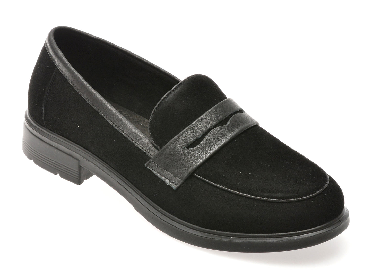 Mocasini GRYXX negri, 37718, din piele intoarsa