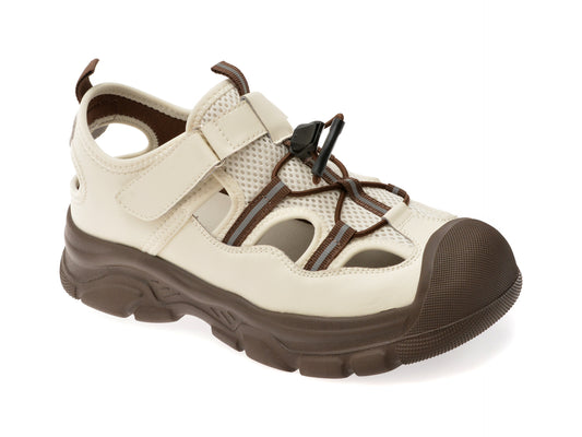 Pantofi sport GRYXX bej, 85183, din piele naturala