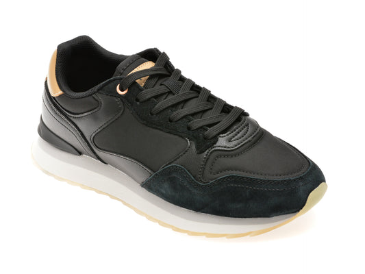 Pantofi sport HOFF negri, YORK, din material textil