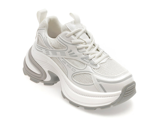 Pantofi sport GRYXX albi, 1199, din material textil