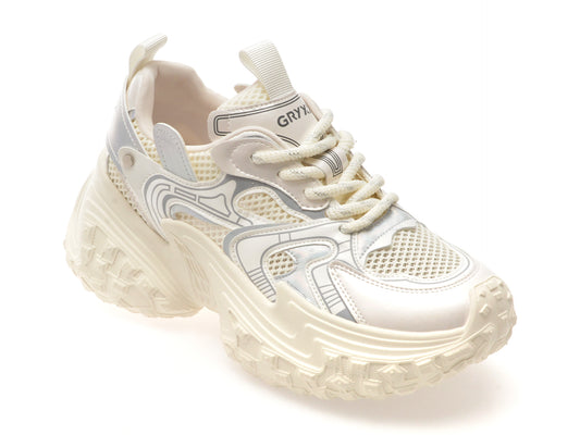 Pantofi sport GRYXX argintii, 24360, din material textil